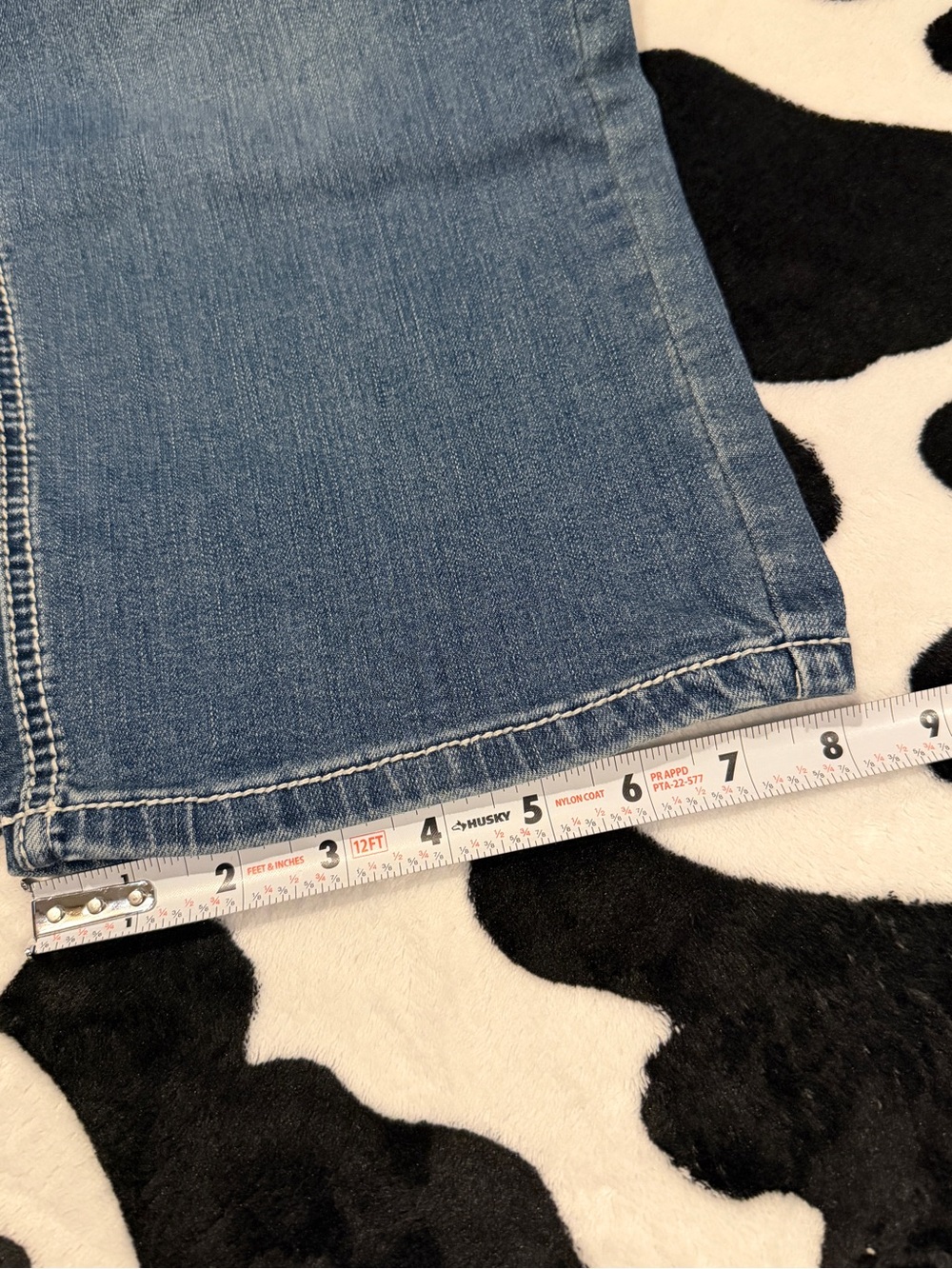 Earl Jean Rhinestone Flap Pocket Capri Jeans 14 - Picture 9 of 9